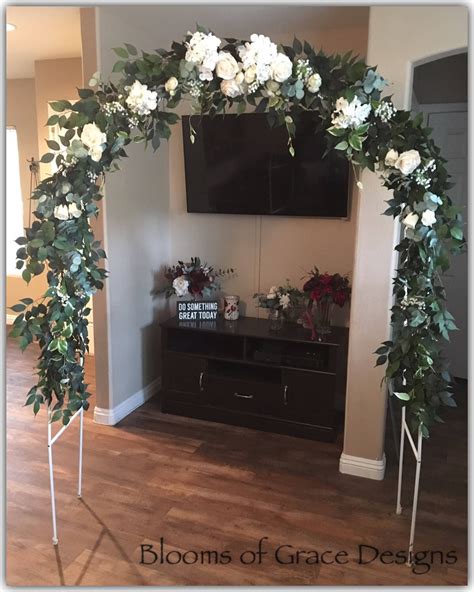 wedding arch garland